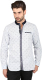 Pecanz Men's Printed Casual Shirt