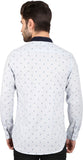 Pecanz Men's Printed Casual Shirt