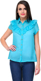 Stilestreet Women's Solid Casual Shirt