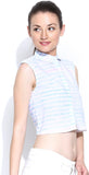 Sbuys Women's Striped Casual Shirt