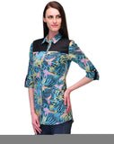 Stilestreet Women's Printed Casual Shirt