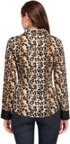 Stilestreet Women's Animal Print Casual Shirt
