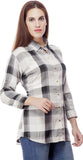 Mallory Winston Women's Checkered Casual Shirt