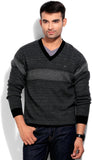 Duke Striped Casual Men's Sweater
