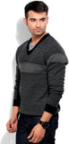 Duke Striped Casual Men's Sweater