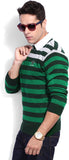 Duke Striped Casual Men's Sweater