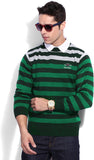 Duke Striped Casual Men's Sweater