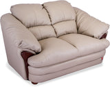 Durian Salina Leatherette 2 Seater Sofa