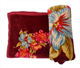 El Sandlo Floral Double Blanket Multicolour