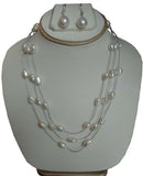 Sri Bansilal Pearls Alloy Jewel Set