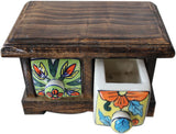 IndianShelf 2 Drawer Spice Box Showpiece  -  11.17 cm