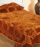 Cloth Fusion Plain Single Blanket Camel