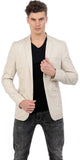 Sting Solid Single Breasted Casual Men's Blazer