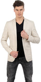 Sting Solid Single Breasted Casual Men's Blazer