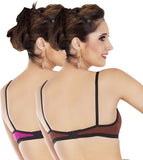 Status Multi Color Women's Full Coverage Bra