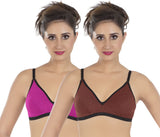 Status Multi Color Women's Full Coverage Bra