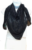 skhoza Self Design chiffon Women's Scarf