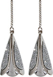 Sparkling Drop Fashion Sparkle Stainless Steel Dangle Earring