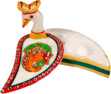 Sunvi Rajasthani Stonework Pooja Chopra Showpiece  -  12 cm