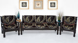 Swastik Velvet Sofa Cover