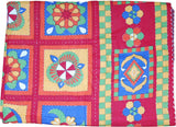 Silkworm Printed Single Dohar Multicolor