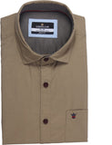 D'INDIAN CLUB Men's Solid Formal Shirt