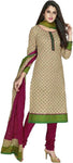 Abhinl Fashion Cotton Printed Semi-stitched Salwar Suit Dupatta Material