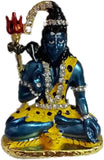 Divine Gifts & Artificial Jewellery Shanker Blue Showpiece  -  7.5 cm