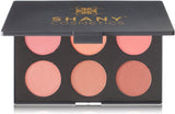 SHANY Fuchsia 6 Color Blush Palette