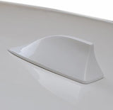AdroitZ sharkantennawhite604 Amplited Glass Mount Antenna shark design White For Maruti A Star Satellite Vehicle Antenna