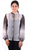 Younky Women's Animal Print Casual Shirt