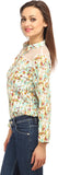 Meee Women's Floral Print Casual Shirt