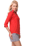 Meee Women's Solid Casual Shirt