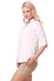 Meee Women's Solid Casual Shirt