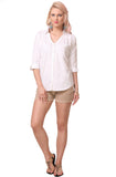 Meee Women's Solid Casual Shirt