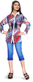 HSFS Women's Printed Casual Shirt