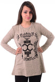 Shivi's Designer Studio Casual Full Sleeve Printed Women's Top