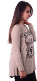 Shivi's Designer Studio Casual Full Sleeve Printed Women's Top