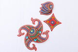 Shree Homdecor Floor rangoli Showpiece  -  21 cm