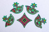 Shree Homdecor Floor rangoli Showpiece  -  21 cm