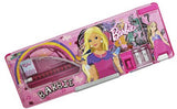 Shopaholic Barbie Cartoon Art Plastic Pencil Box