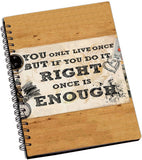 SHOPMANIA DESIGNER NOTEBOOK A5 Notebook Spiral Bound