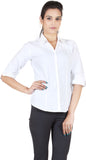 NGT Women's Solid Formal Shirt