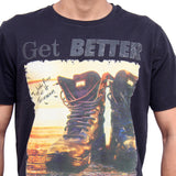 Osberry Printed Men's Round Neck T-Shirt