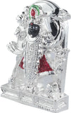 Services Junction Silver plated Shreenathji Idol For Car & Office Showpiece  -  9 cm