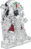 Services Junction Silver plated Shreenathji Idol For Car & Office Showpiece  -  9 cm