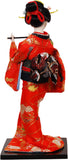 MSC Shuangmin Japanese Dolls Showpiece  -  12 cm