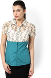 Kaaryah Women's Printed Casual Shirt