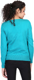 Sheezworld Casual Full Sleeve Self Design Women's Top