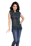 Victorian Clothing Women's Printed Casual Shirt